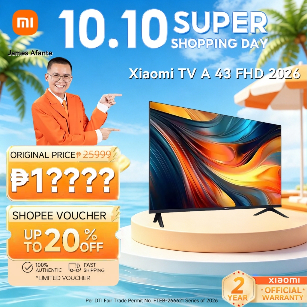 43 inch tv - Best Prices and Online Promos - Oct 2026 | Shopee Philippines