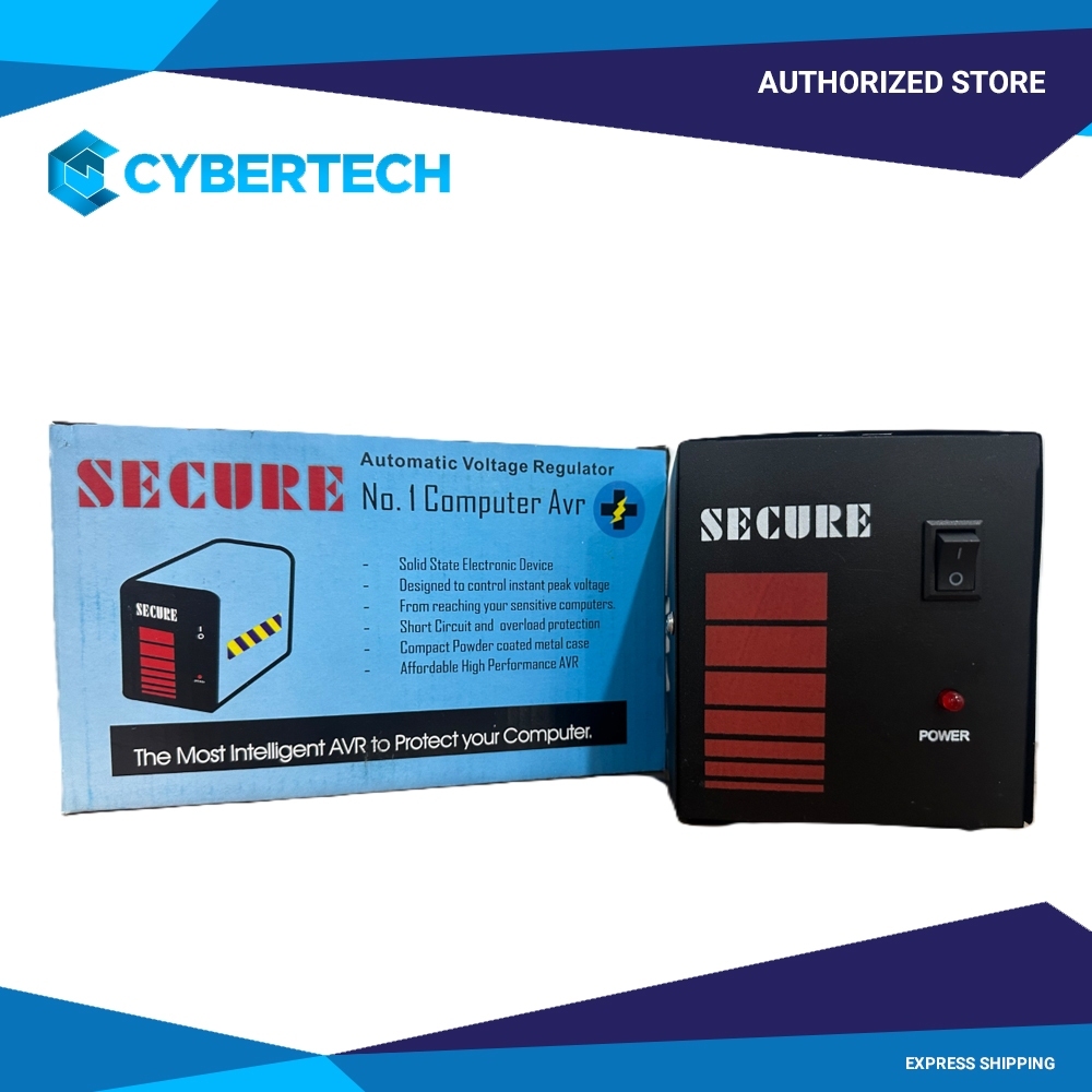 Secure Avr 220v Automatic Voltage Regulator | Shopee Philippines