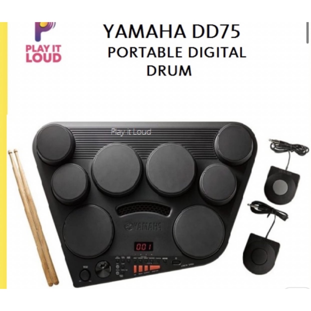 YAMAHA DD75 PORTABLE DIGITAL DRUM ORIGINAL | Shopee Philippines
