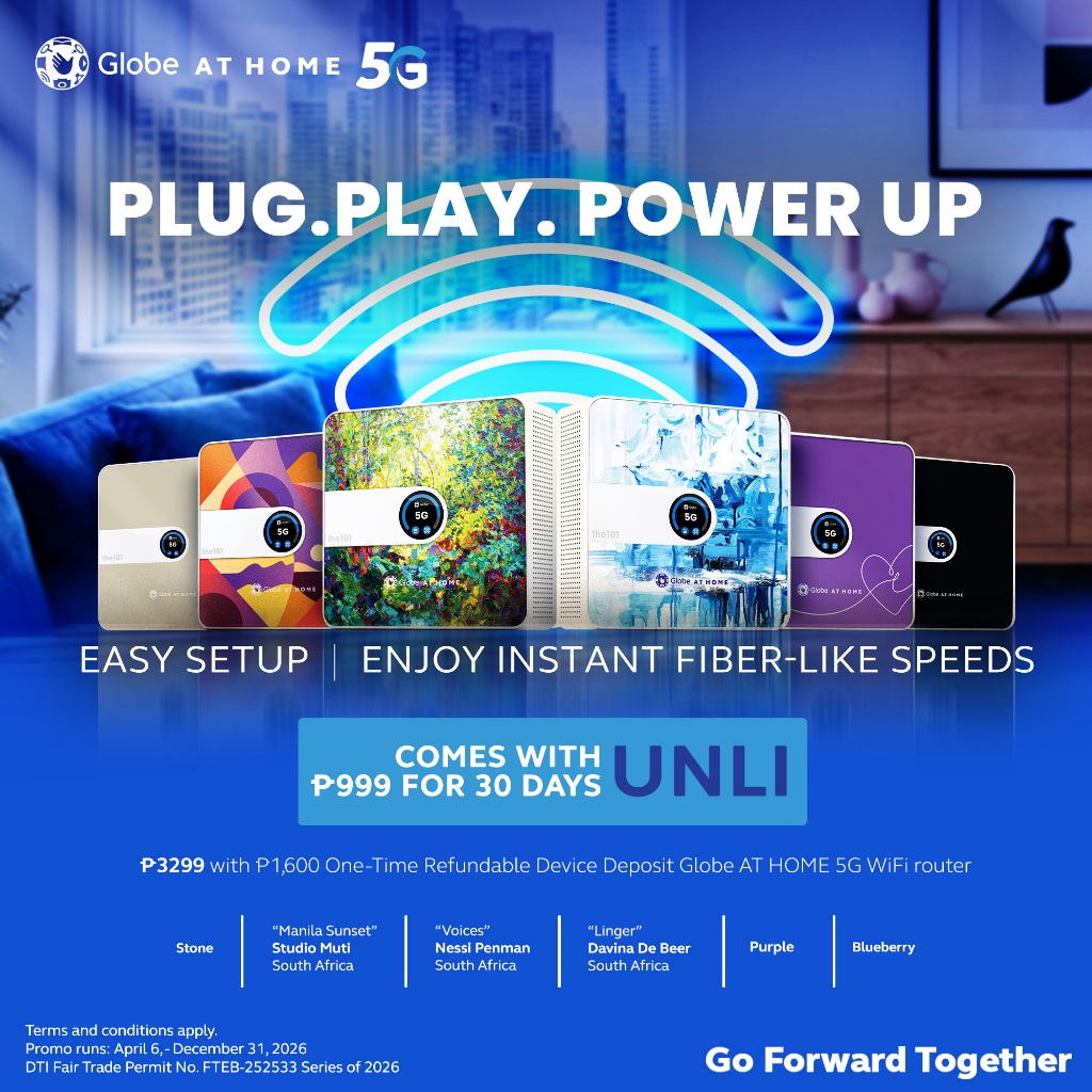 Globe AT HOME 5G WiFi with UNLI 30 Days internet | Shopee Philippines