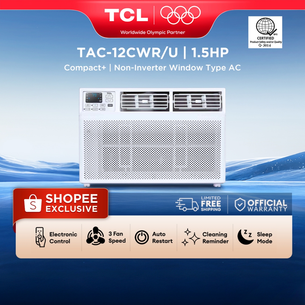Shop tcl aircon window type for Sale on Shopee Philippines