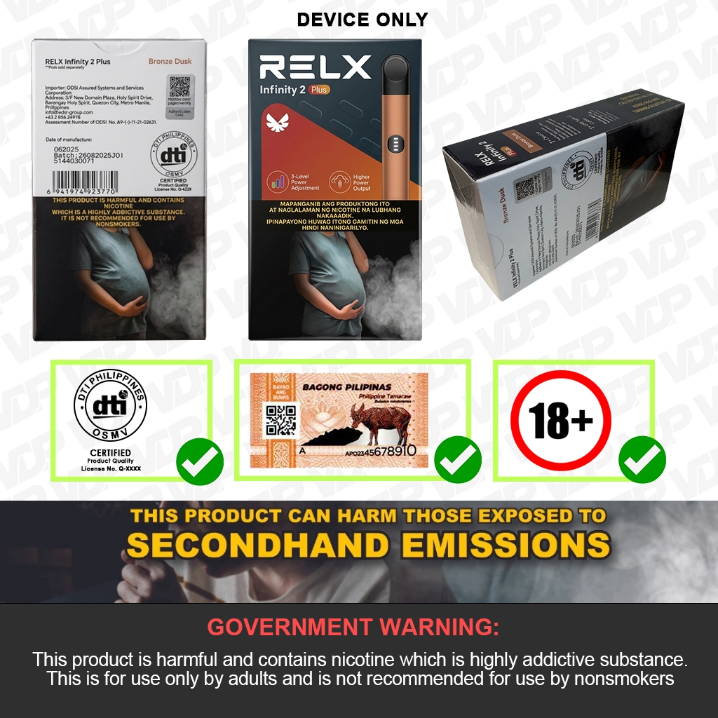 RELX Infinity 2 Plus Device | Vape Depot Philippines | Shopee Philippines