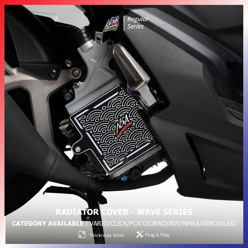 NSA RADIATOR COVER WAVE SERIES – [VARIO/PCX/ADV/NMAX/AEROX/LEXI ...
