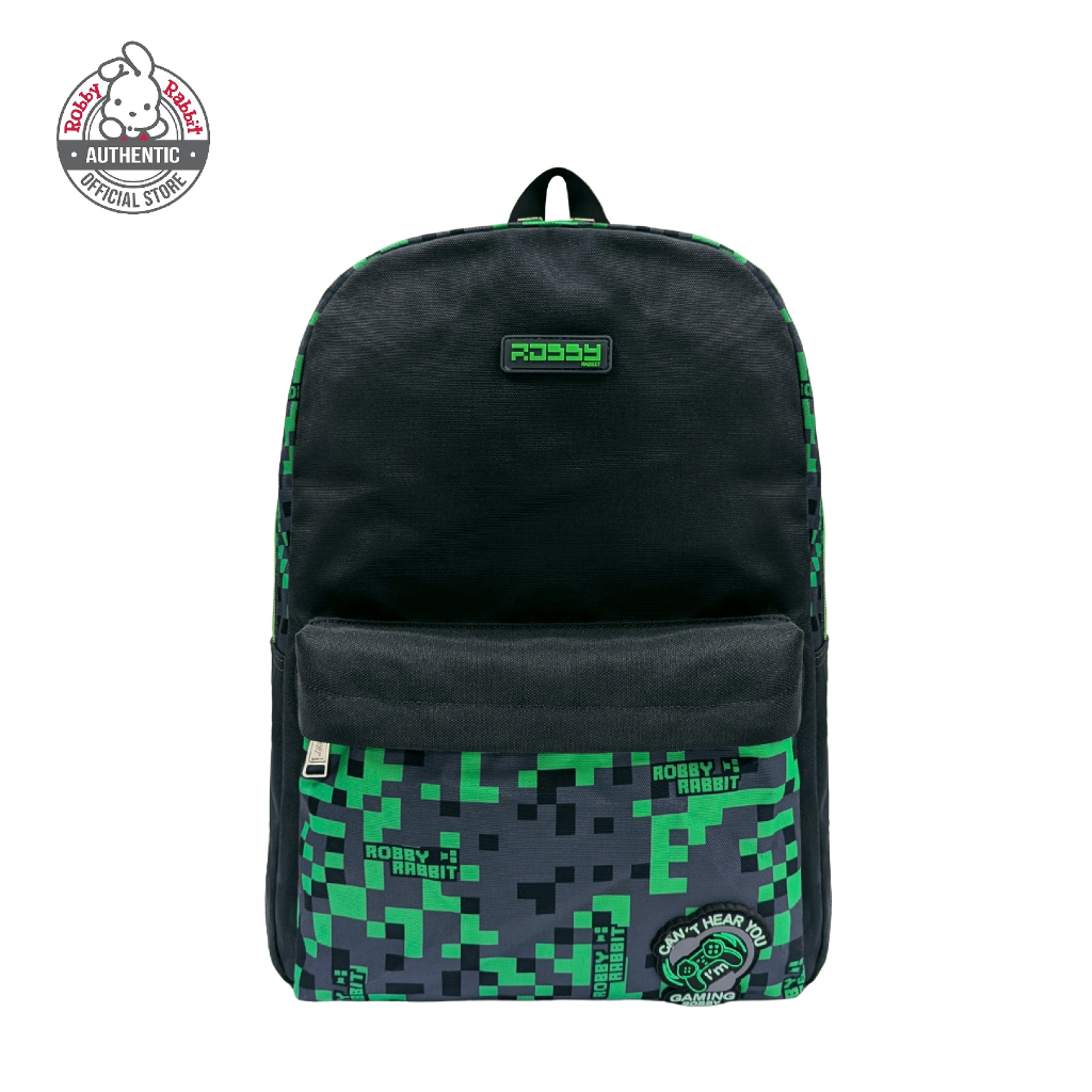 Robby Rabbit Gaming Gear Backpack 16-Inch (Yellow, Blue, Green ...