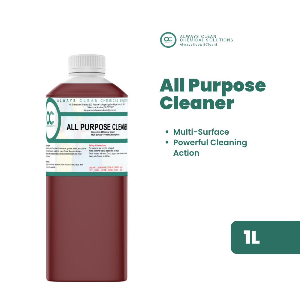 ALL PURPOSE CLEANER 1 LITER | Shopee Philippines