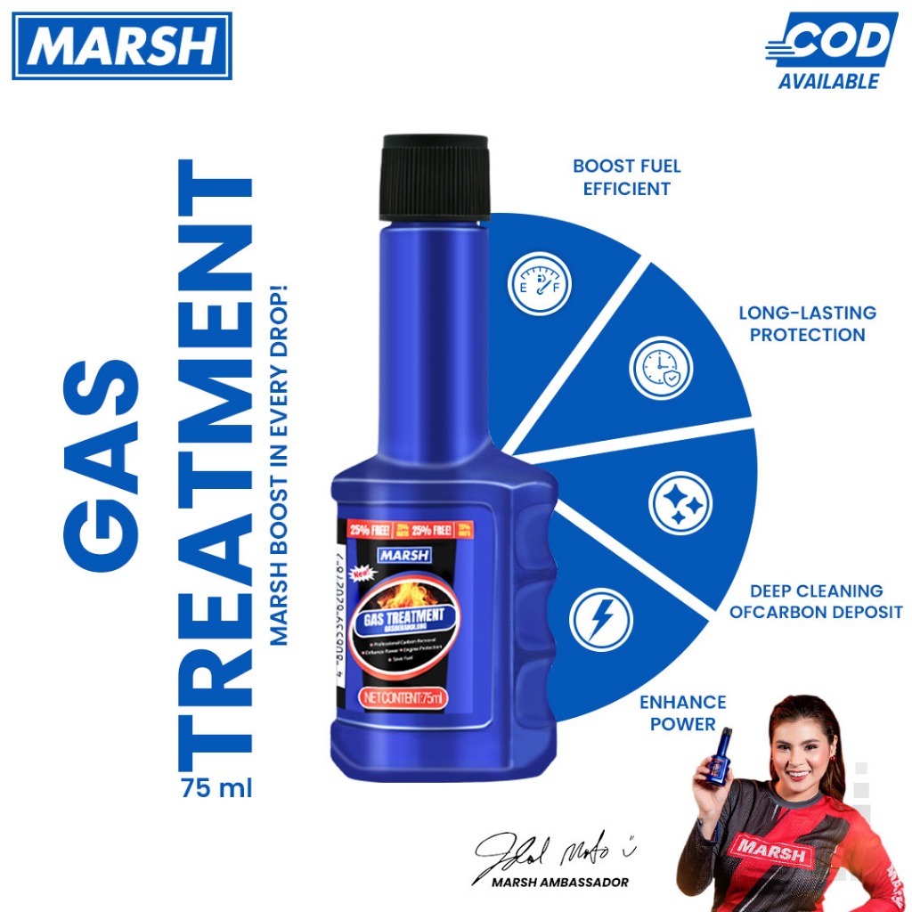 Marsh Premium Fuel Additive Fuel Saver Carbon Cleaner Reduce Smoke ...