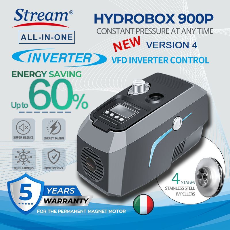 Stream HYDROBOX 900P NEW VERSION 4 Intelligent Inverter Water Pump ...