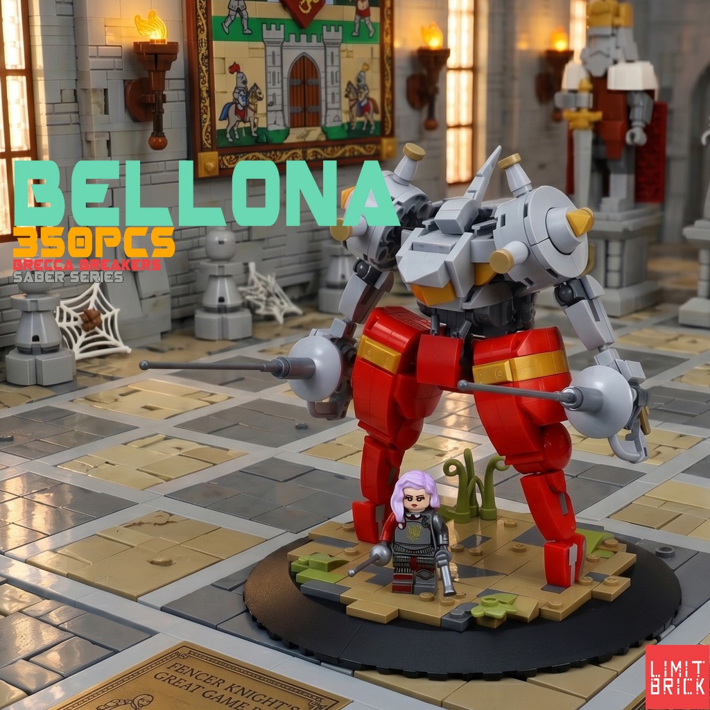 Brecca Breakers Bellona Saber Series Mech Building MOC | Shopee Philippines
