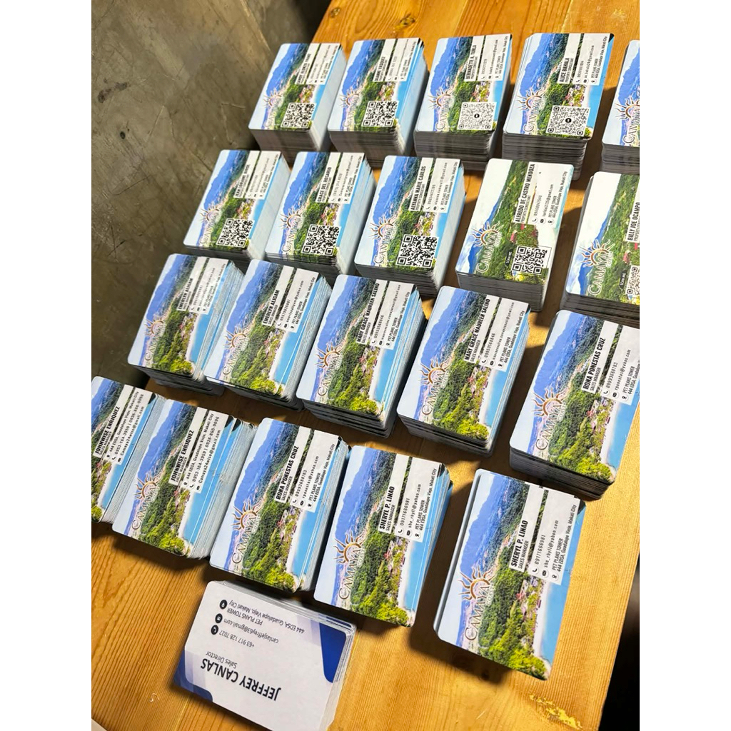 Personalized Calling Cards with QR CODE | Shopee Philippines