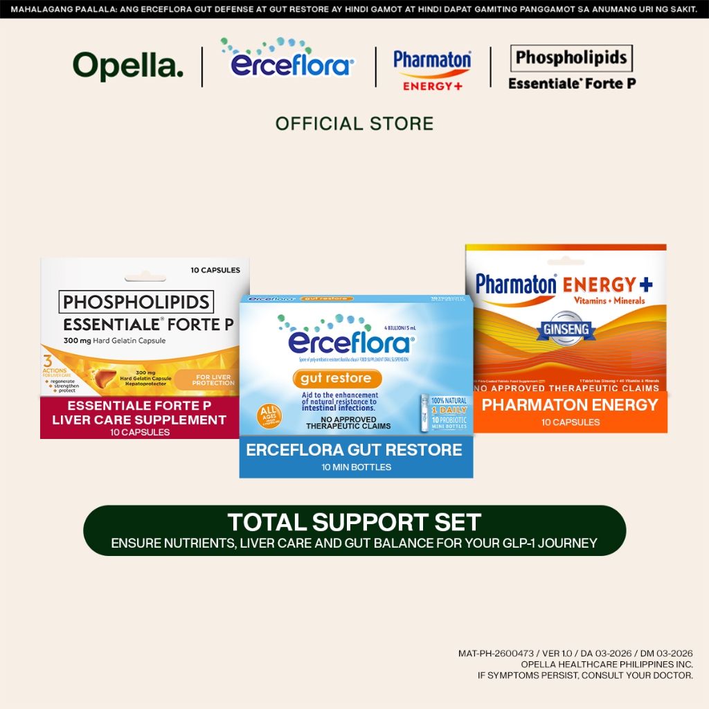 [Total Support Set] Erceflora Gut Defense 10s + Pharmaton Energy 10s ...