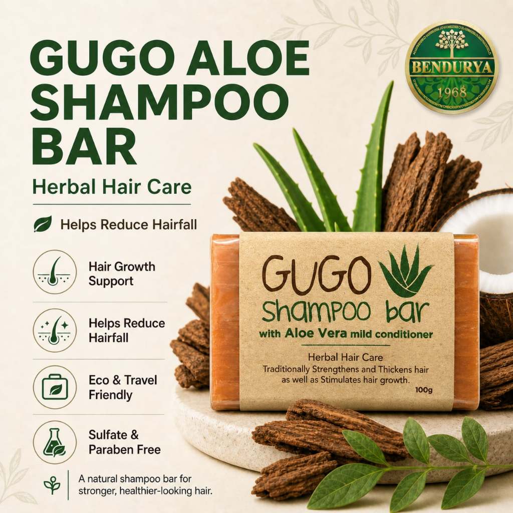 Bendurya GUGO with Aloe Vera Shampoo Bar Natural Hair Grower w/ Mild ...