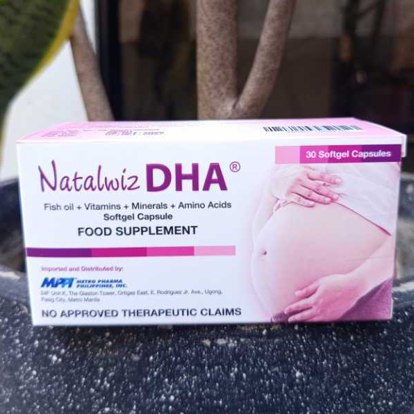 Natalwiz DHA 30 Softgel Capsules | Shopee Philippines