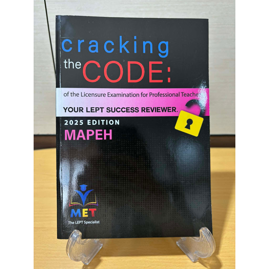 LEPT Success Reviewer by MET Review Center Cracking the Code 2025 ...