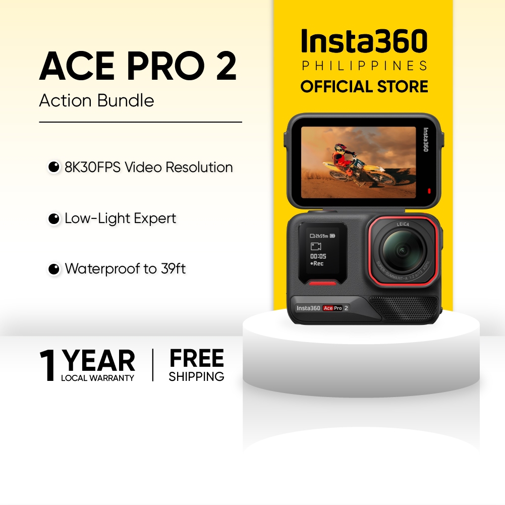 Insta360 Ace Pro 2 8K AI-Powered Action Camera with Unbeatable Low ...