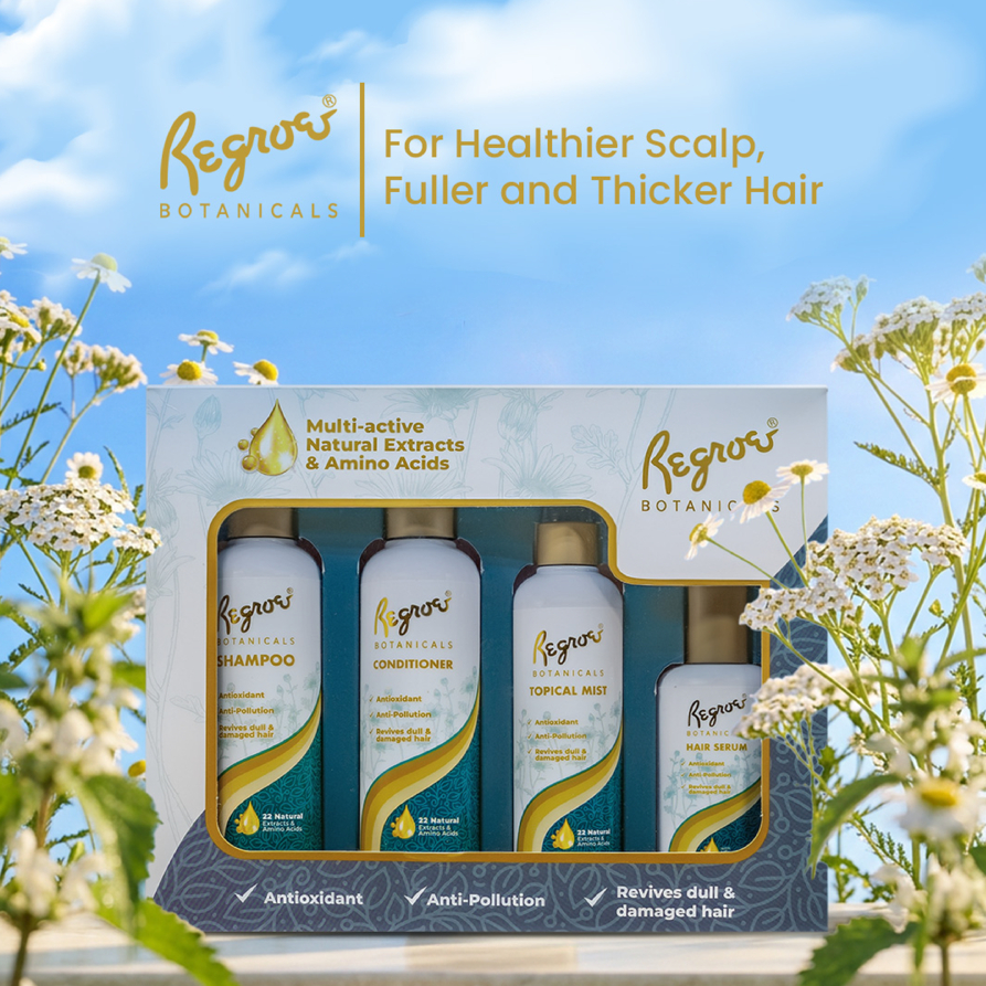 Regroe Botanical Set - Hair care set | Shopee Philippines