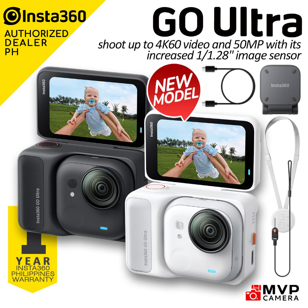 [INSTA360 MEGA SALE] INSTA360 Insta 360 GO Ultra Tiny Hands Free 4K Cam ...