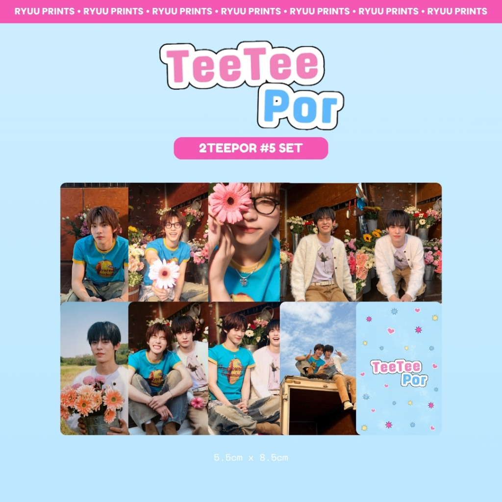 TeeTeePor /Por フォトスローガン 30PCS Thai Star TEETEEPOR Photo