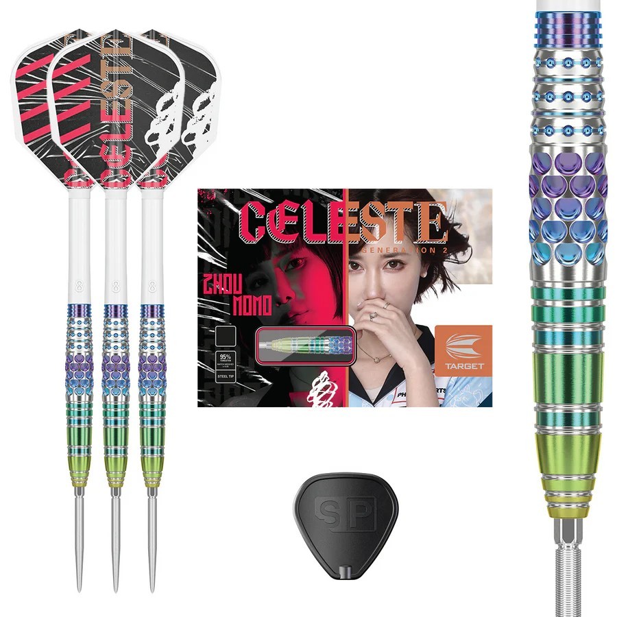 Target Japan Celeste G2 21g_ 95% Tungsten SP Steel Tip Darts
