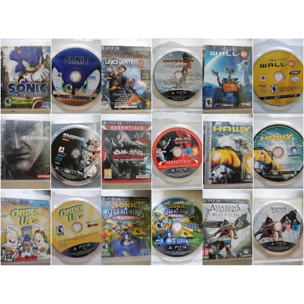 PS3 Games CDs | PlayStation 3 Bala | preloved compact discs | Shopee ...