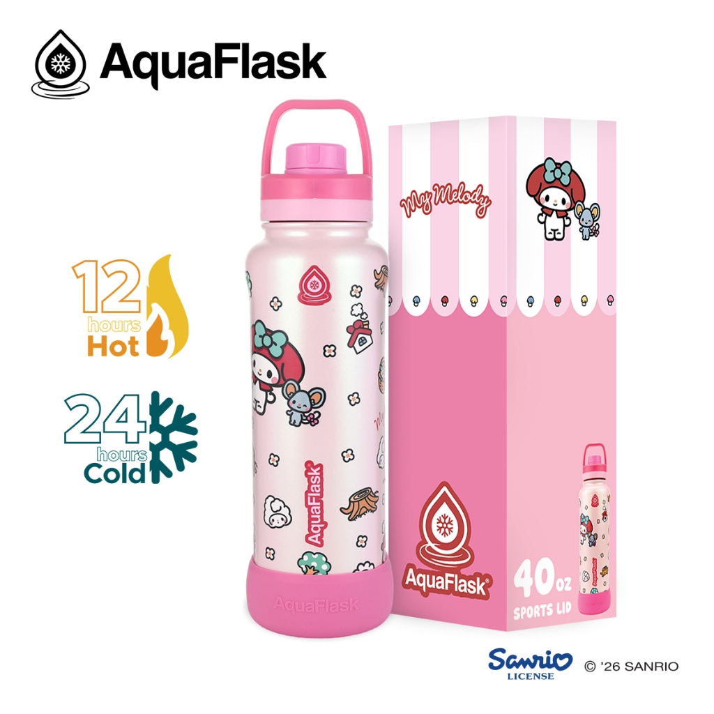 AquaFlask Sanrio Characters (22oz / 30oz / 32oz / 40oz / 50oz) Drinking ...