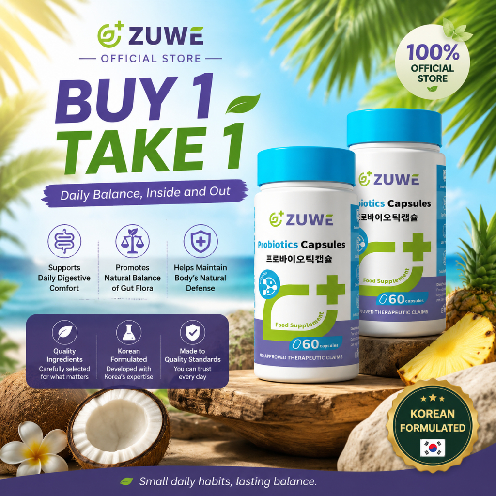 ZUWE Probiotics Supplements FDA-APPROVED for Women and Men Gut Health ...