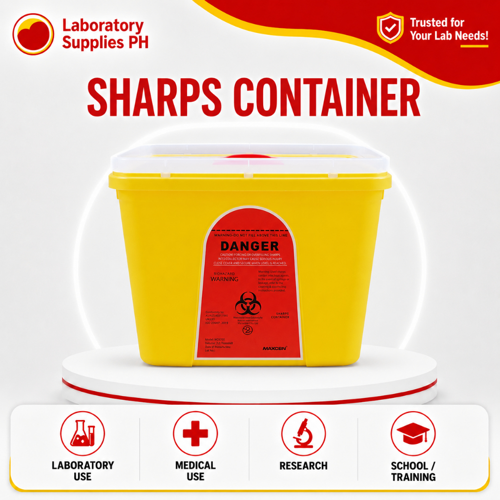 Sharp Container 15L Disposable Laboratory and Medical Supplies | Shopee ...