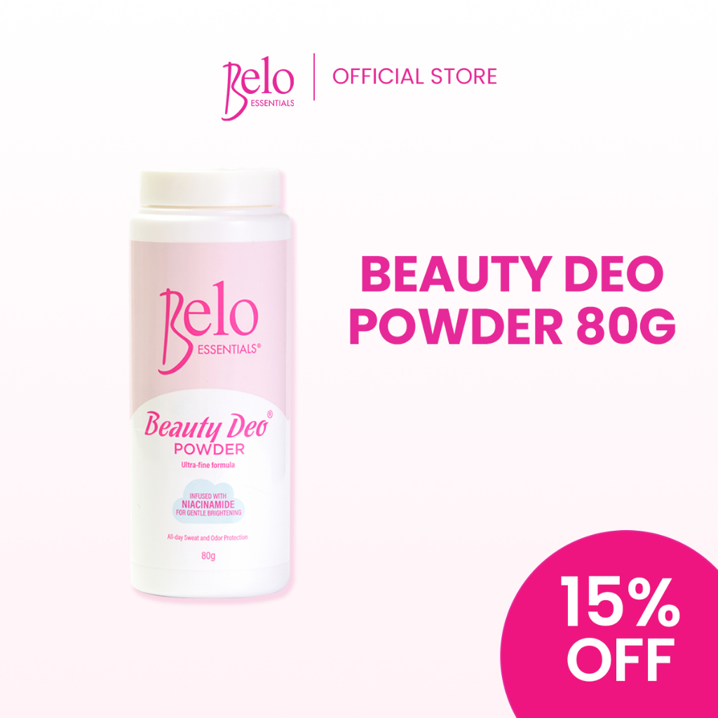 Belo Essentials Beauty Deo Powder 80g 15% Off | Shopee Philippines