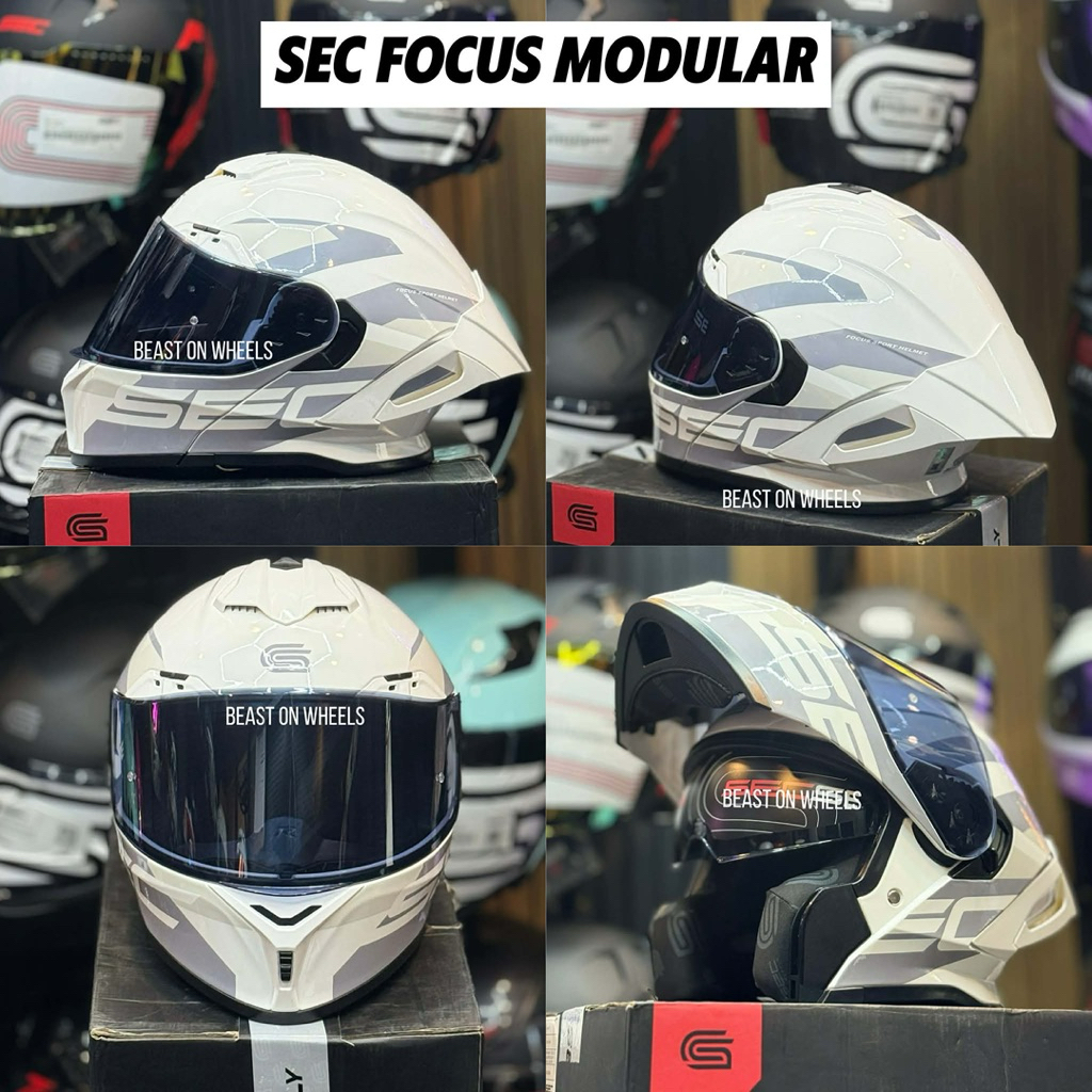 Shop sec modular helmet for Sale on Shopee Philippines