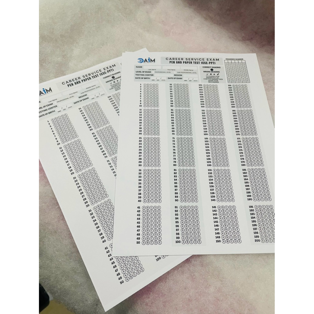 Shop scantron for Sale on Shopee Philippines