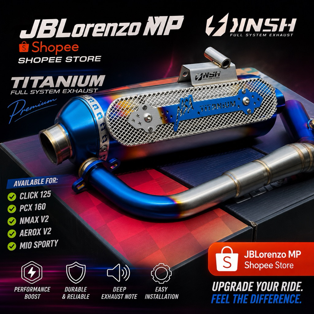 NSA PERFORMANCE POWER PIPE CLICK/NMAX V2 PCX160 MIO BY ROW1 | Shopee ...