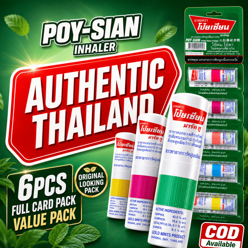 Shop poy sian inhaler for Sale on Shopee Philippines