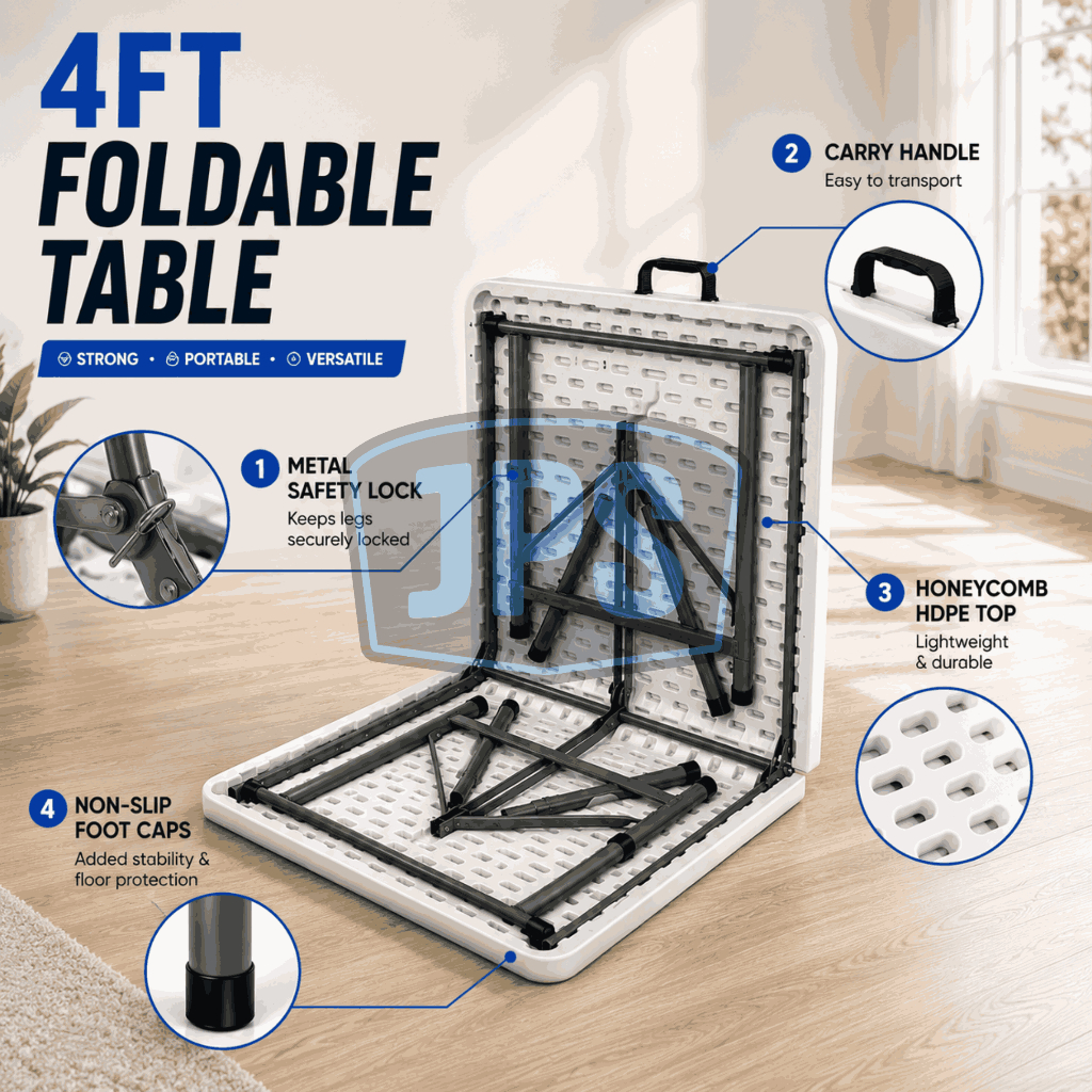 Foldable Table for Small Spaces & Events | Shopee PH