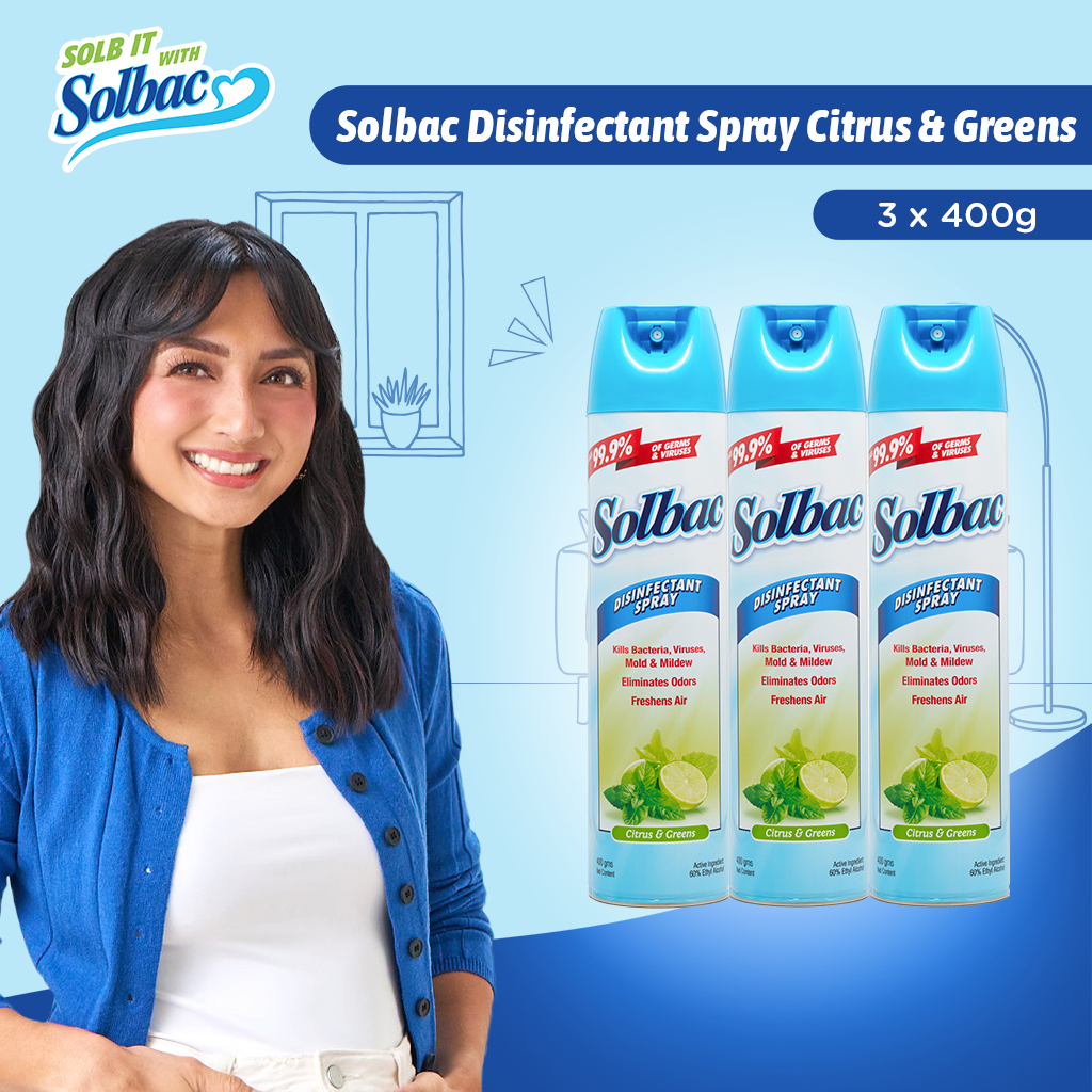 Shop solbac disinfectant spray for Sale on Shopee Philippines