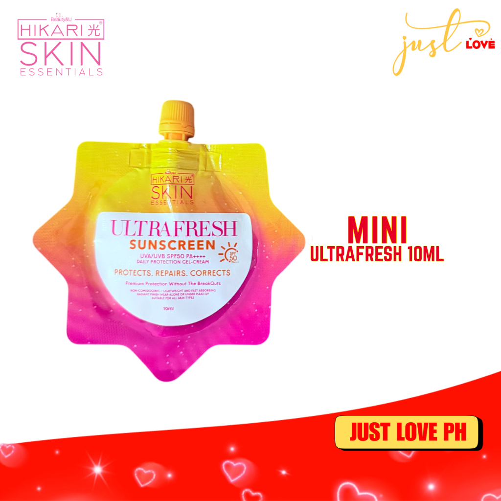 Hikari Skin UltraWhite / UltraFresh Sunscreen SPF50 50ml / Mini ...