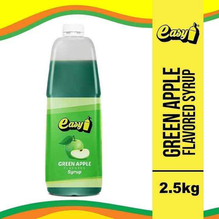 Easy Green Apple Syrup 2.5kg | Shopee Philippines