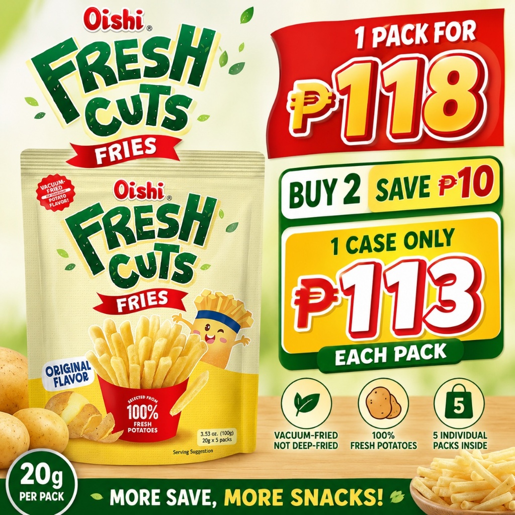Shop oishi potato fries for Sale on Shopee Philippines