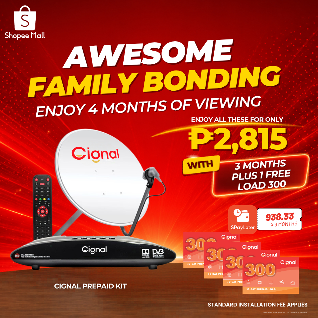 CIGNAL TV INC, Online Shop | Shopee Philippines