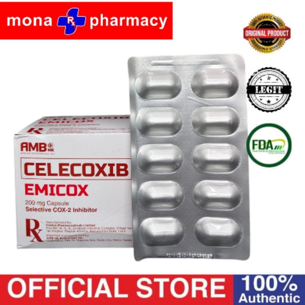 CELECOXIB 200MG CAPSULE 100'S | Shopee Philippines