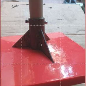 hand tamper compactor for flattening fresh cement size 10x10x2 inches ...