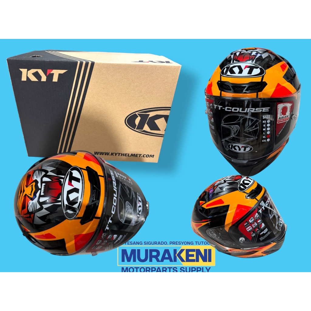 KYT TT-COURSE MEGALODON/SUPER MARIO/ANTONELLI | Shopee Philippines