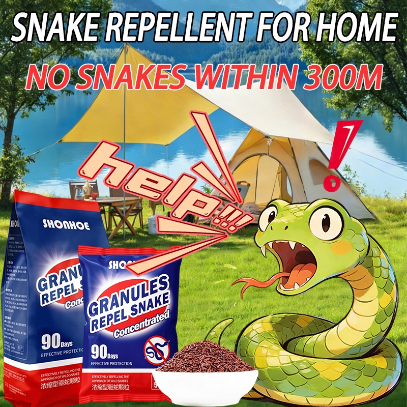 No Snake in 300㎡ snake repellent for home 2500g Snake repellent Snake ...