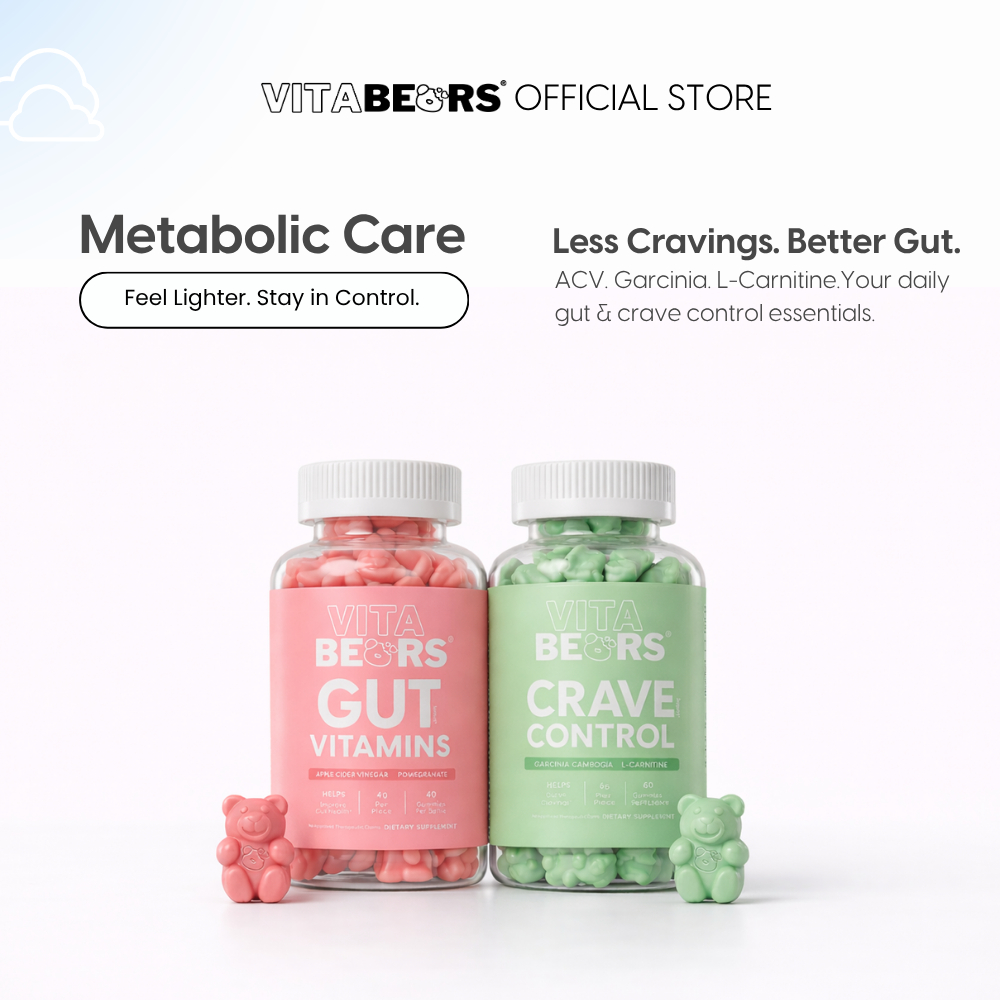 Crave + Gut  Appetite Suppressant, L Carnitine, Apple Cider Vinegar  Gummies | Shopee Philippines