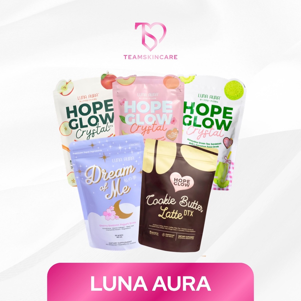 Luna Aura Hope Glow Apple Cinnamon Honeydew Cookie Butter Latte Drinks ...