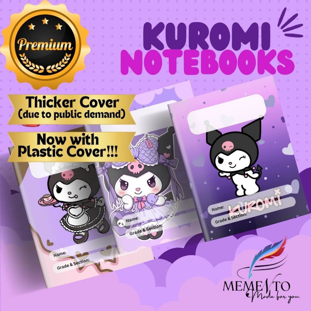 Shop kuromi writing notebook for Sale on Shopee Philippines