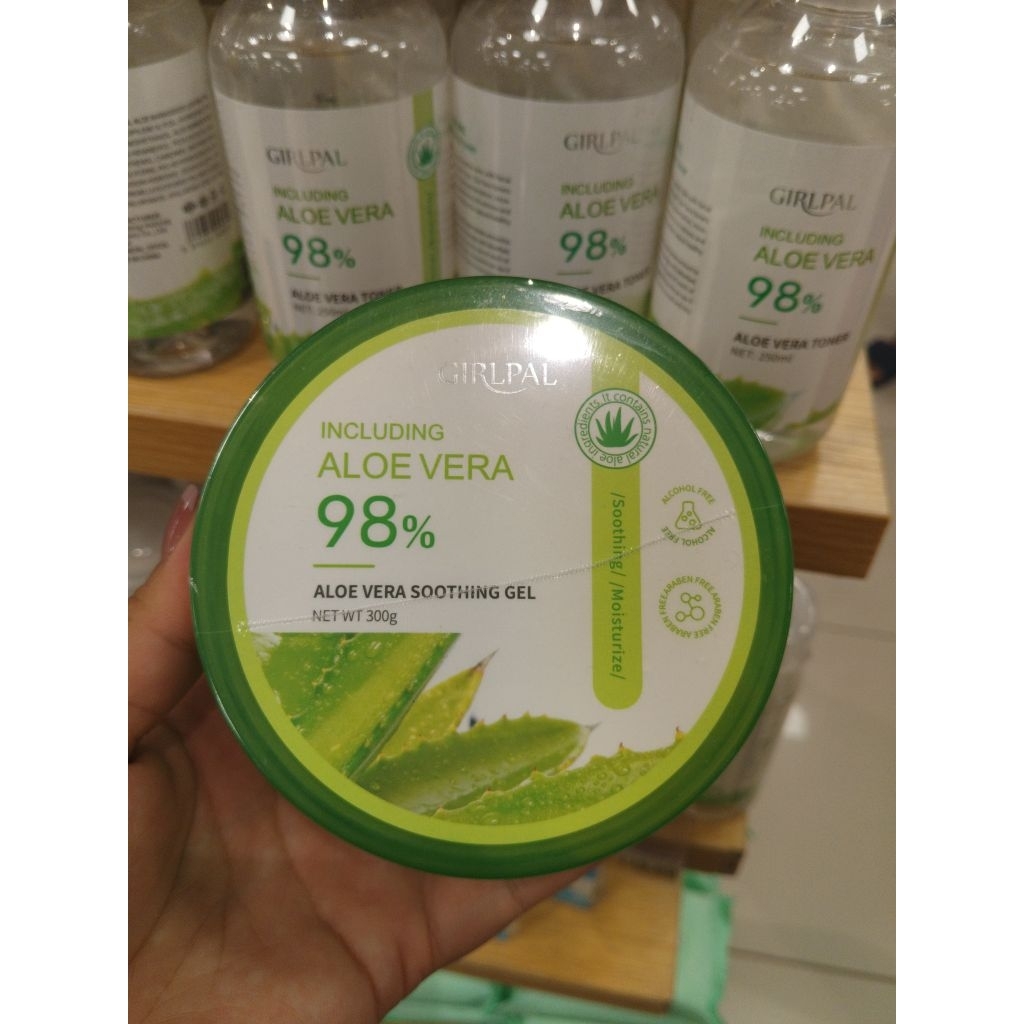 300ml Aloe Vera Gel for Deep Hydration and Soothing Relief