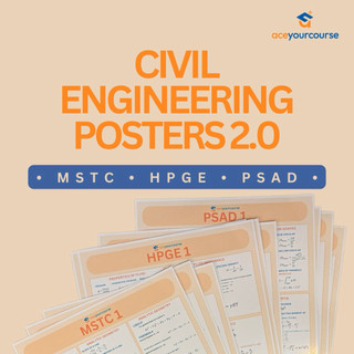 Ultimate Civil Engineering Posters (CELE | Board Exam | School ...
