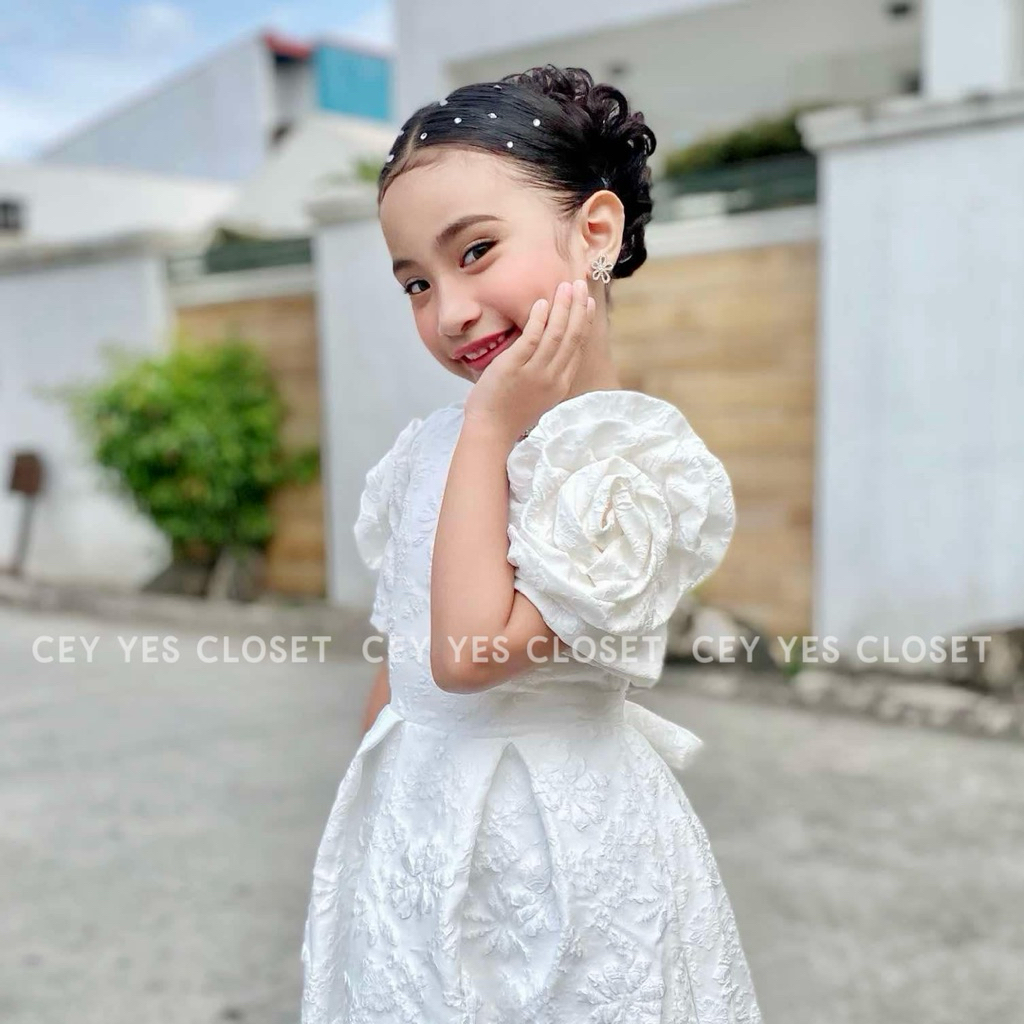 shopee white dress long dress for woman casual dress plus size dress for civil wedding formal dress elegant Our goal is to lead you to a better life and provide you with the highest quality fashion apparel Butterfly Sleeve Flare Dress Sewing