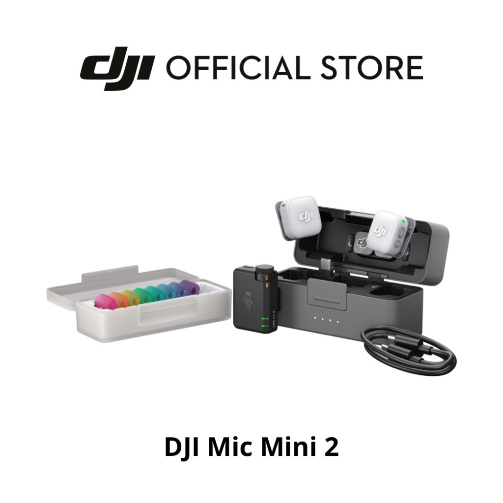 DJI Mic Mini 2 - Wireless Mic | Noise Cancelling | OsmoAudio Direct ...