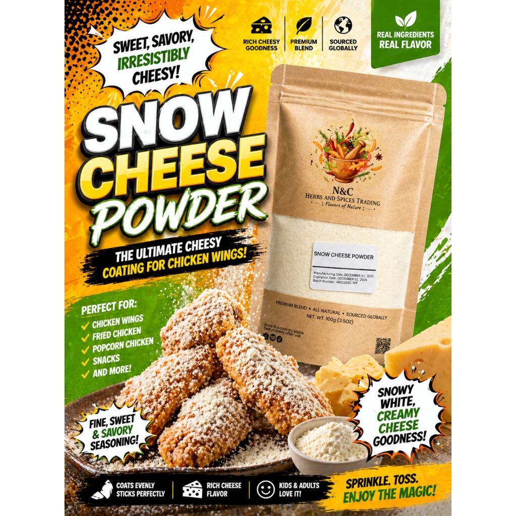 Snow Cheese Powder 100grams 250grams 500grams | Shopee Philippines