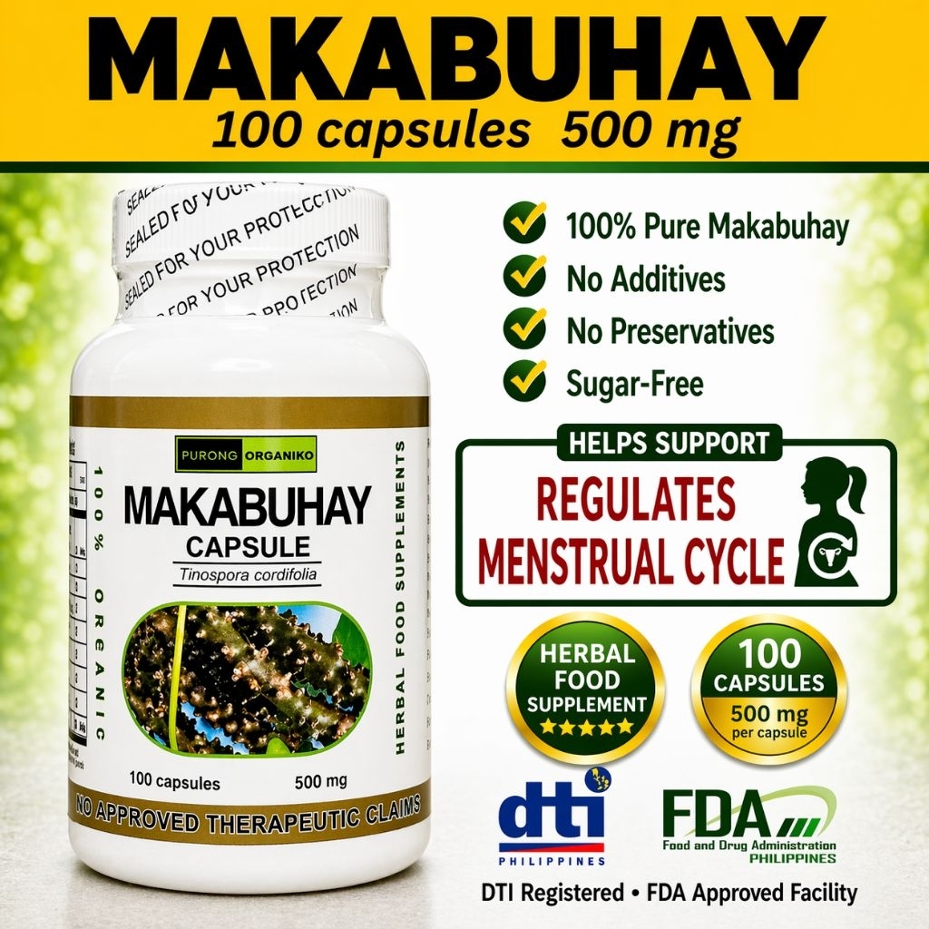 MAKABUHAY/PANYAWAN CAPSULES (100 caps. 500 mg) | Shopee Philippines
